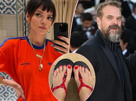 feet onlyfans leaks|Lily Allen on husband David Harbours reaction to OnlyFans feet。